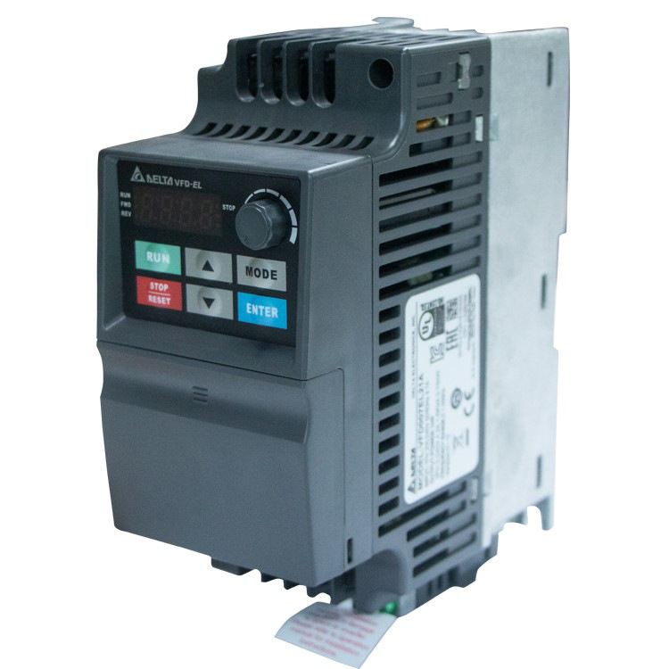 Delta small VFD-EL series inverter VFD007EL23A no brake unit 3P220V 750W