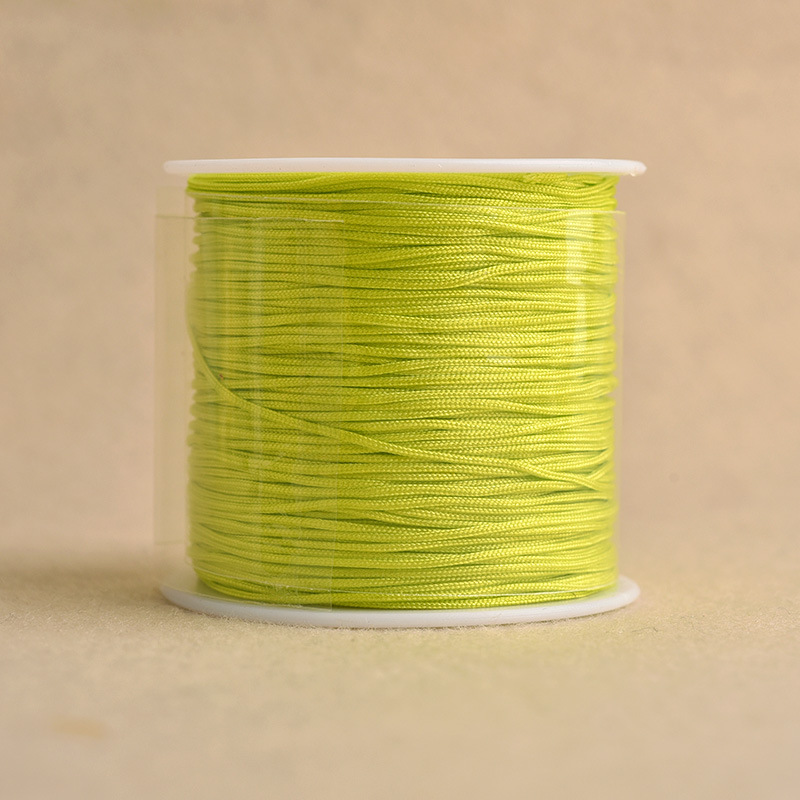 71 / 73 / 72 No. 0.4 / 0.8mm hilo de jade hilo de cuentas diy hilo tejido a mano línea de unión colgante alambre de nudo chino image 24