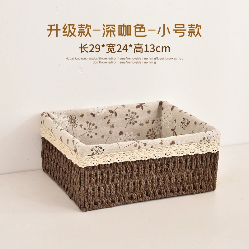 Storage system, straw storage basket, table storage box, direct factory sales