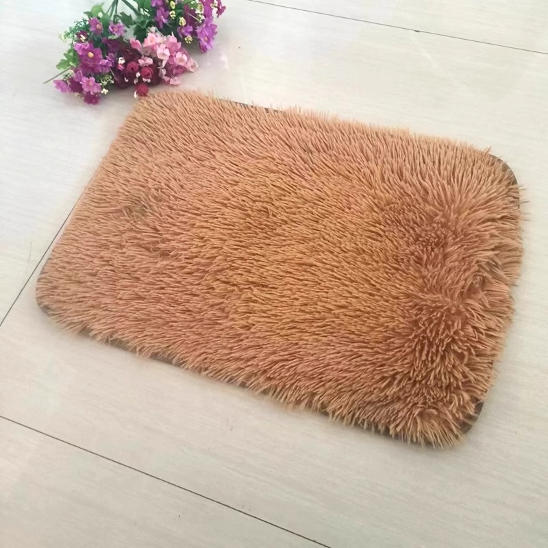 Cross-border Nórdico ins grueso alfombra de pelo larga sala de estar estofada alfombra habitación doméstica mantas al lado de la cama mantas antisucias