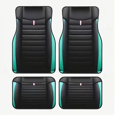 Four-Piece Set of All-Season Car — Avtomobil döşəmə paspasları - new-126kjjd-8-33444468cm-two-pieces-each