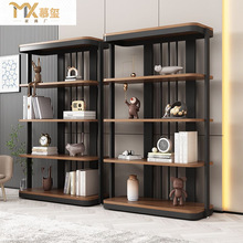 办公文件柜美容院货柜化妆品展柜落地产品展示柜办公室隔断柜网红