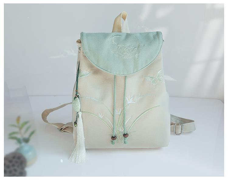 Wasserabweisend 17 Zoll Blume Täglich Rucksack Für Damen display picture 17