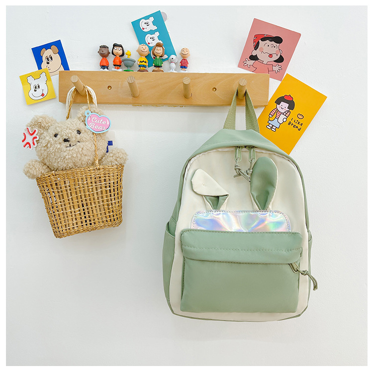 446g Weight Sequins, Sewing Thread Fashion Element Zipper Closure Type Double Shoulder Straps Strap Type Functional Backpack Bags Type Casual, School Occasion Nylon Material School Backpack, Kids Backpack Backpack Animal Pattern All Seasons Season Kid'S Gender Cute Style Square Shape Kid'S Nylon Animal Cute Sequins Sewing Thread Square Zipper Functional Backpack 14
