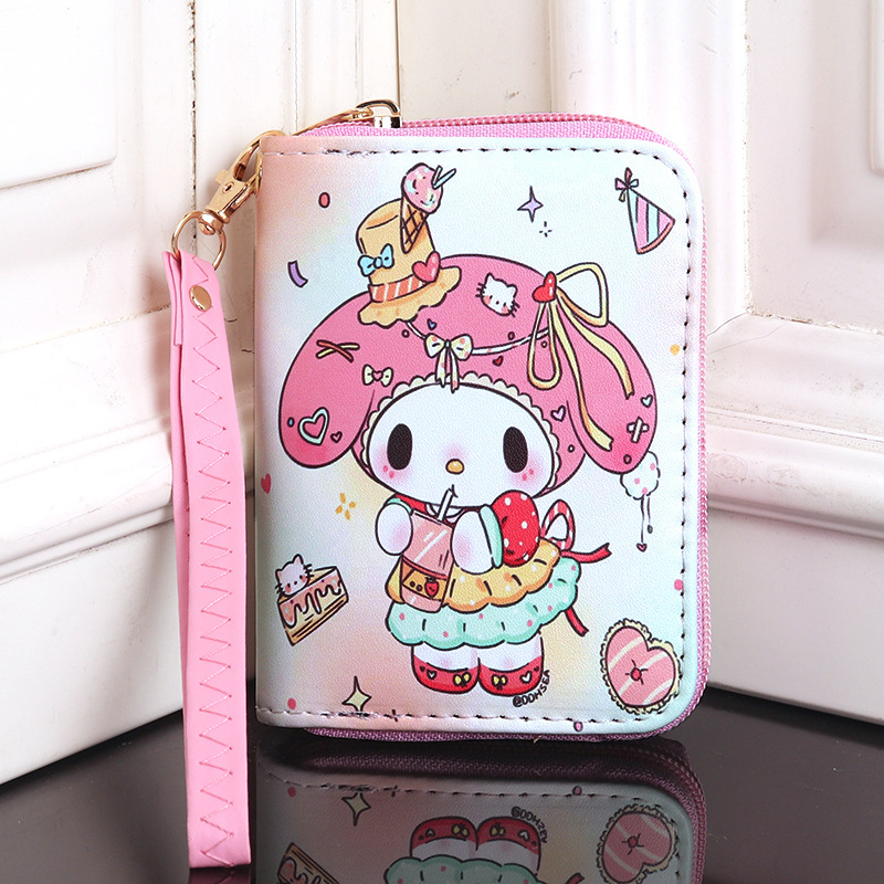 Hellokitty billetera Hello Kitty nuevo monedero con posición de tarjeta