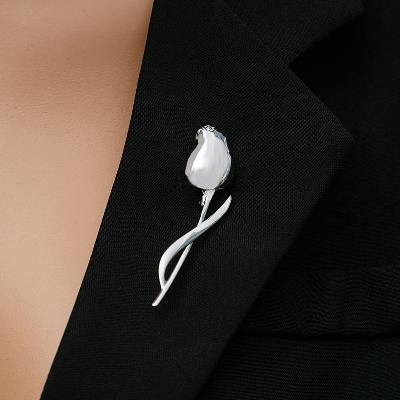 Elegant Brosche Rose Legierung Überzug Frau Broschen display picture 9