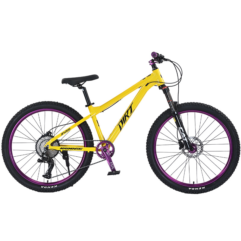 Bicicleta de montaña de pendiente de tierra freno de aceite de velocidad variable adultos, estudiantes masculinos y femeninos, se puede utilizar profesionalmente como vehículo de rendimiento todoterreno con absorción de impactos de acción