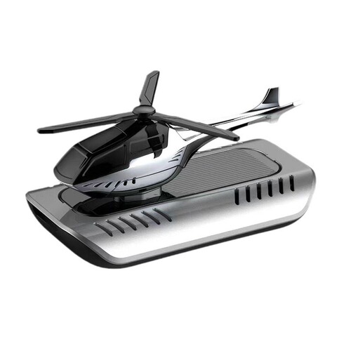 Solar car aromatherapy helicopter perfume ornaments car fragrance supplies long-lasting fragrance rotating interior decoration