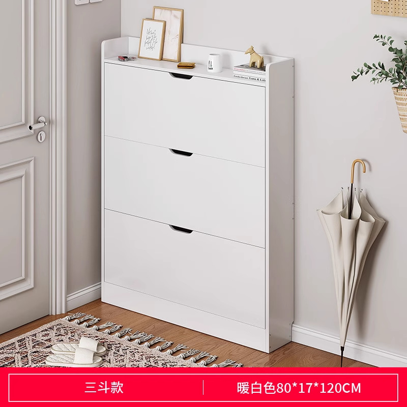 Gabinete de zapatos de cubo volcado, Gabinete de aislamiento, Gabinete de almacenamiento de zapatos de aterrizaje, Gabinete de almacenamiento de varias capas, Gabinete doméstico integrado, Gabinete ultrafino, Gabinete de entrada