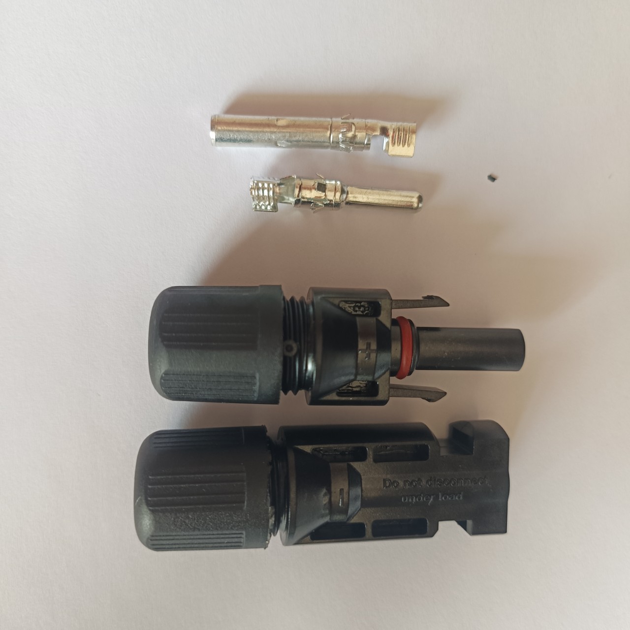 光伏连接器mc4太阳能公母插头MC4接头电池板光伏组件线接连头