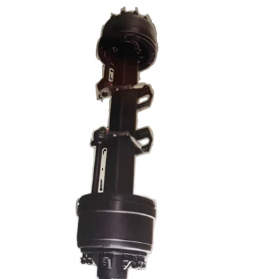 American-style 13-ton trailer axles, Rear axle