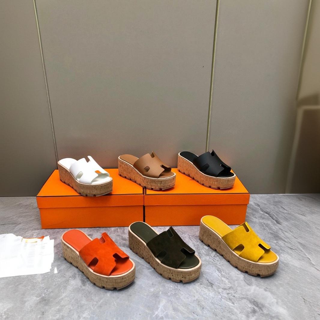 2024H Mujer con zapatillas fuera de casa. Sandalias de agua de talón alto con diseño de boca de pescado transfronterizo de estilo romano