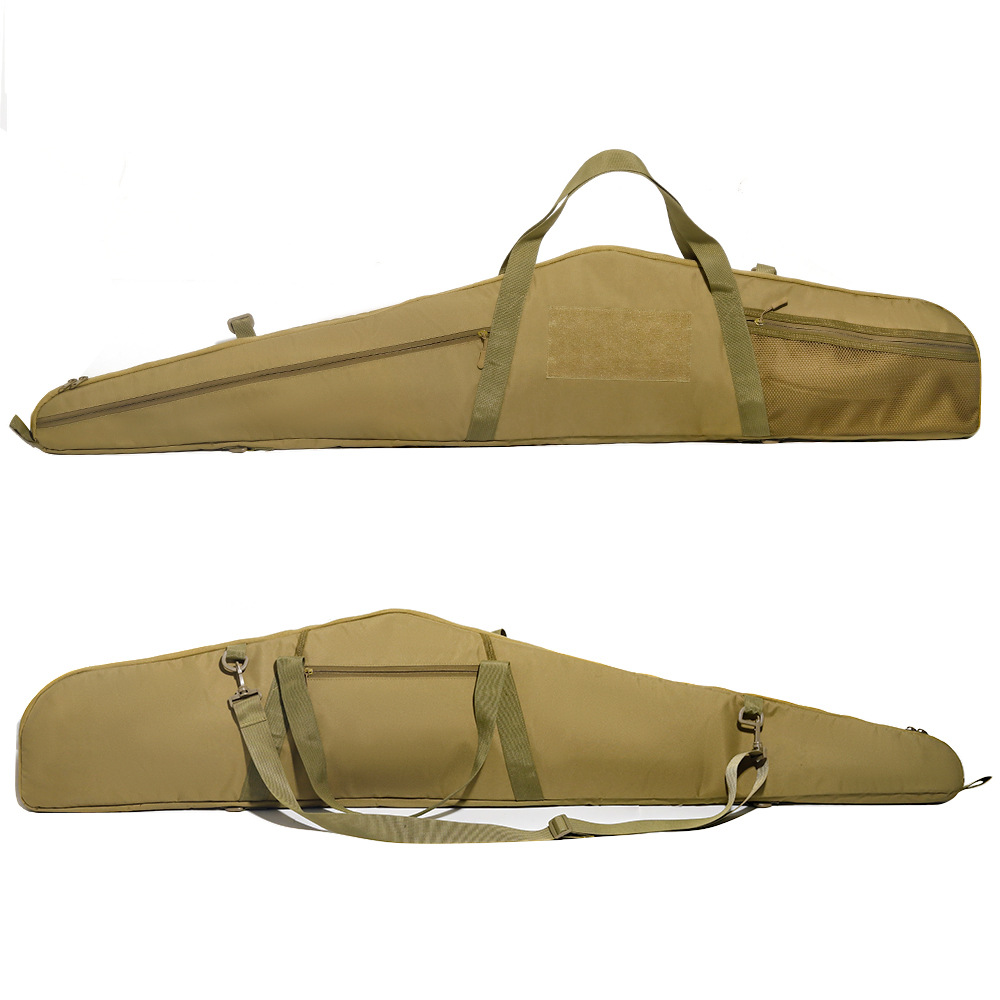 Cross-Border Best-Selling Tactical Oblique Gun Bag, Multi-Functional Outdoor Fishing Gear Bag, Sponge Shock-Proof Gun Storage Bag