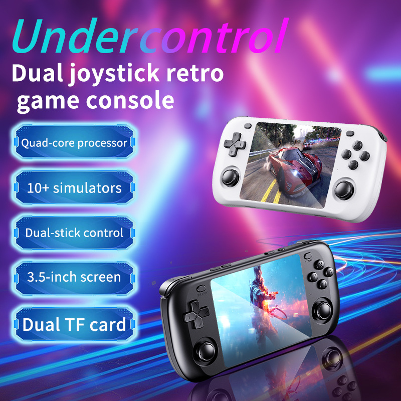 Cross-Border H36S Handheld Game Console 3.5inch Ips Hd Screen All-Zhi A133P Chip Retro Arcade Handheld