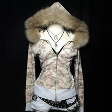 B 74813 Vintage Hooded Fleece Sweatshirt ������ñ����