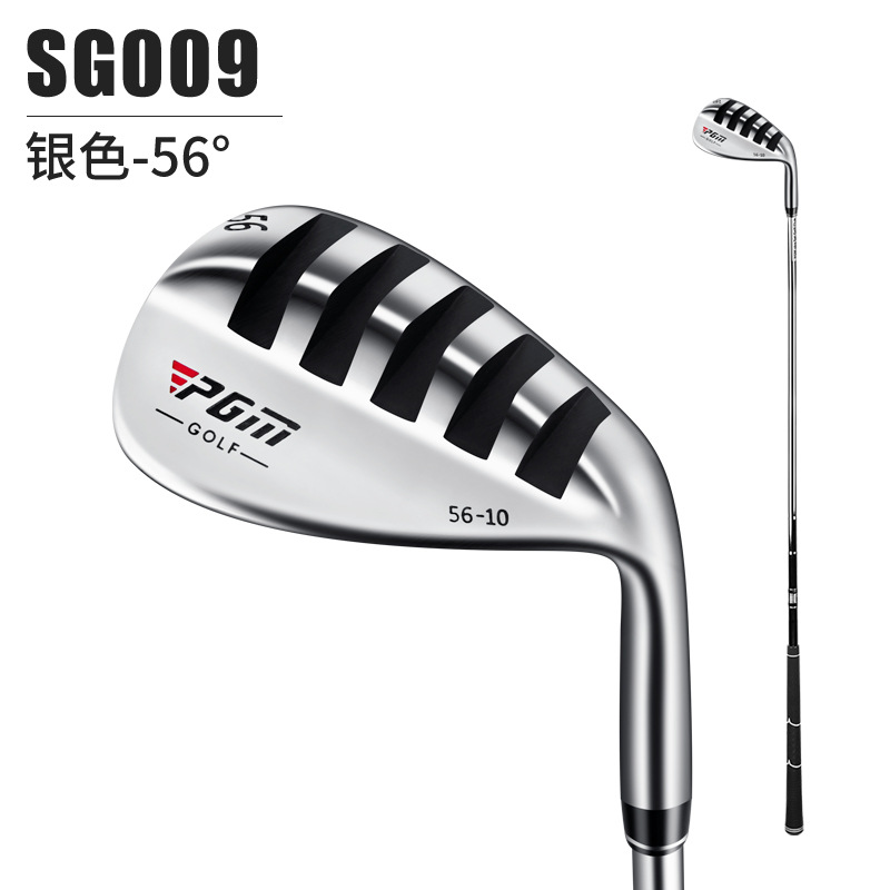 Gậy Golf PGM Đầu Rỗng Đáy Thanh Cát 56°/60° Đào Hố Cát — SG009-Bạc 56 °, SG009-Bạc 60 °