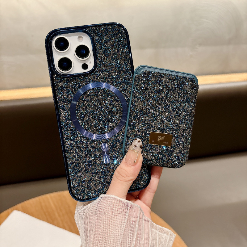 豪華な磁気吸水ドリルの高級感はiphone16 promaxメッキカードに適用されます。|undefined