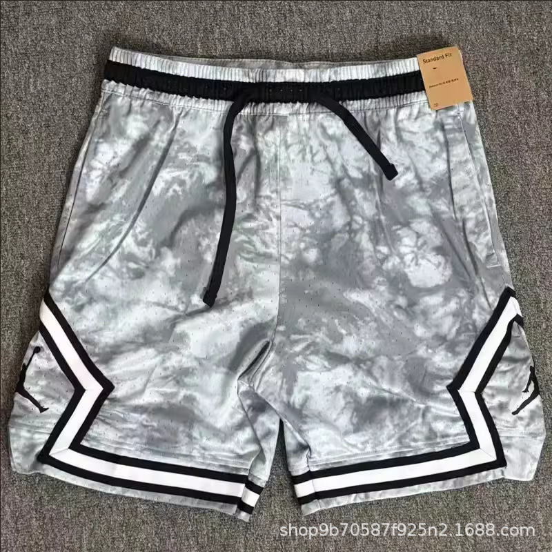 Jordan Basketball Shorts Mesh Tie-Dye Grey