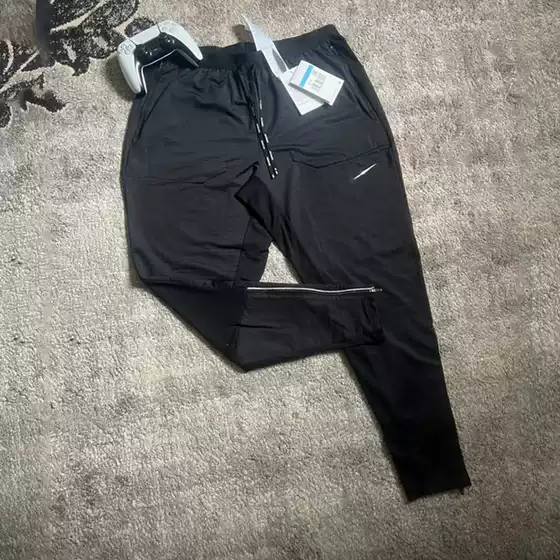 Popular Foreign Trade Track and Field Sports Quick-Dry Men's and Women's Training Running Breathable Ribbed Zipper Sports Pants Long Pants