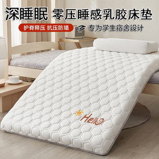 2025 New Type a Knitted Cotton Student Latex Mattress Rental Special School Purchase Mattress Pad Factory Wholesale