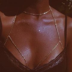 European and American Cross-border Accessory Summer Sexy Body Chain Street Style Simple Clothing Chain Geometric Fashion Body Chain