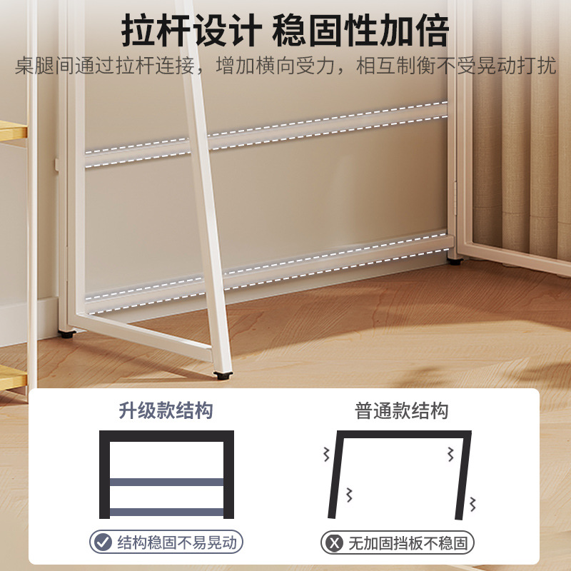 escritorio plegable pequeño escritorio de computadora doméstica dormitorio escritorio de cama simple alquiler de la casa estudiantil agujero tablero de agujero