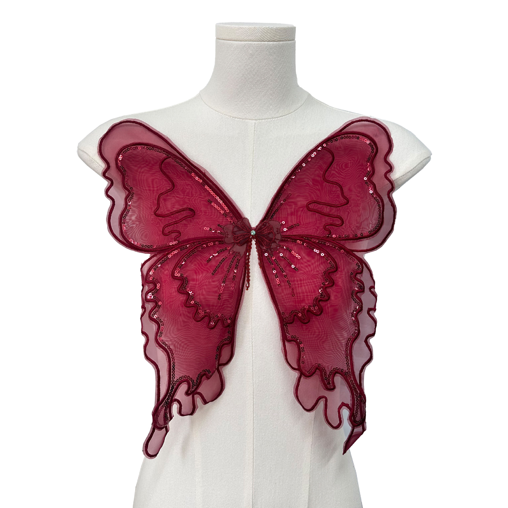 H5031 와인레드+크리스탈세트