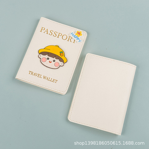 New Cross-border Bestselling Passport Cover PU Passport Holder Flight Card Holder In Stock Wholesale Factory Direct Sale Passport Bag