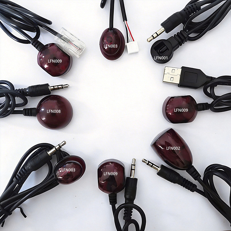 定做带线红外接收头IR遥控延长器USB/RJ45水晶头XH端子红外接收线