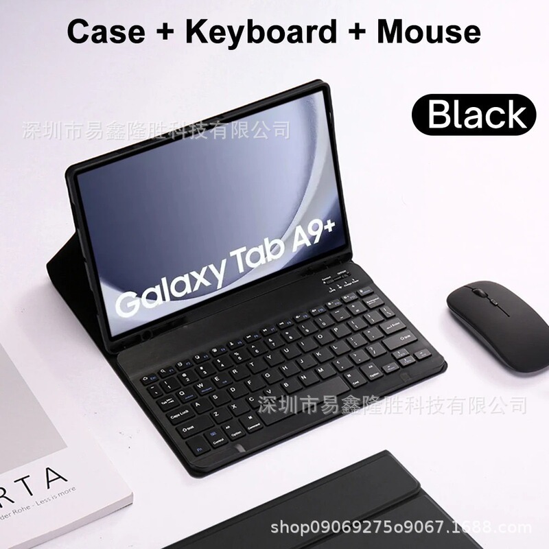 Redmi Redmi Pad2 タブレット保護ケース Redmi Pad SE 11 ペンスロット付き Bluetooth キーボード レザーケース|undefined