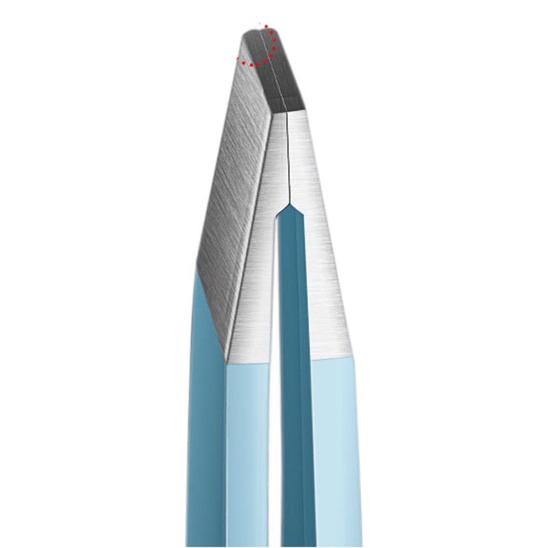 Pinzas de clip de cejas láser Logo barba tirando artefacto profesional hogar ceja recorte pelo tirando alicates traje pegatinas falso rizador de pestañas