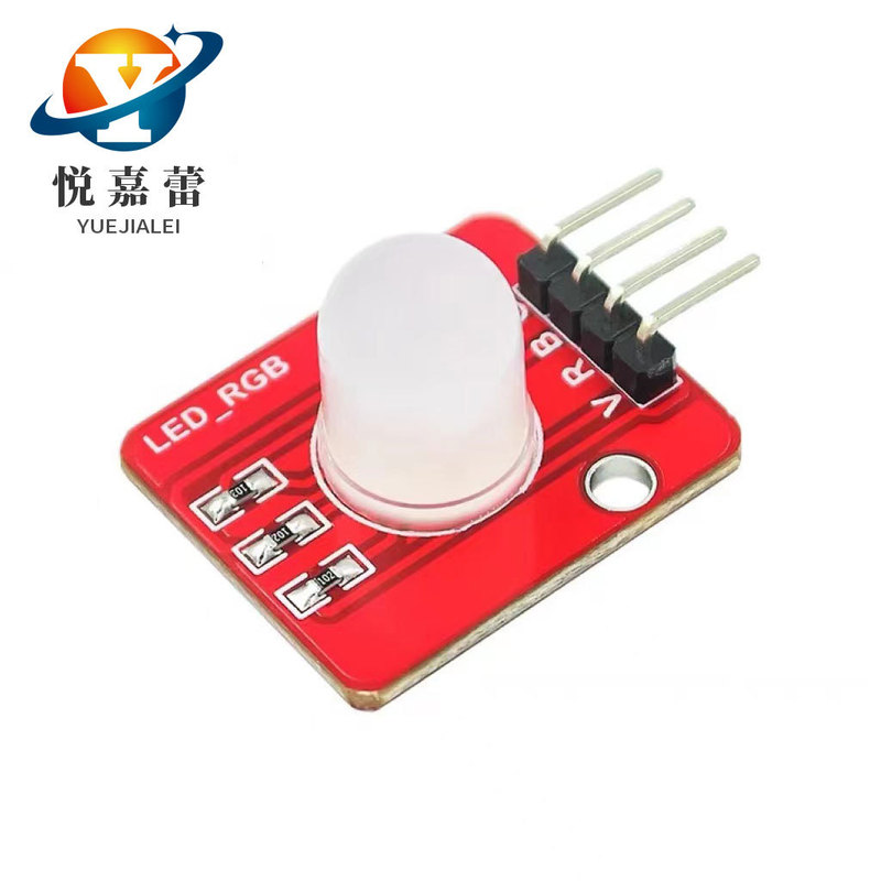 RGB full color LED module Electronic Building Blocks 5v three colors compatible with 10mm highlight RGB full color LED module