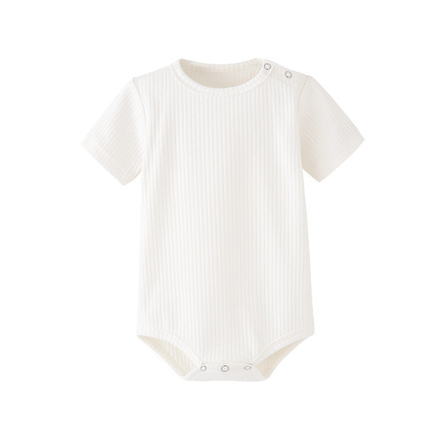 ins summer baby bag fart clothes newborn crawling clothes baby short-sleeved triangle harem baby crawling clothes