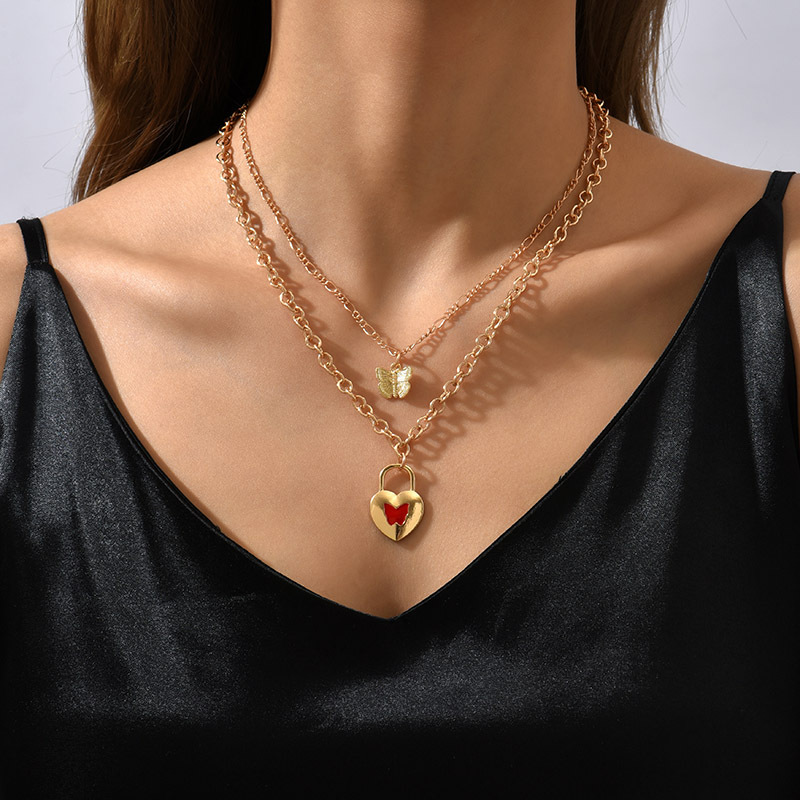 1 Piece Fashion Heart Shape Bow Knot Alloy Plating Womenu0027S