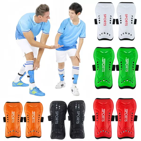 Lace-Up Football Shin Guards for Children and Adults, Knee Pads, Calf Guards, Football Socks, Sports Equipment, Protective and Non-Slip
