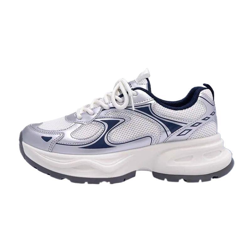 Fashionable sneakers platform for traveling