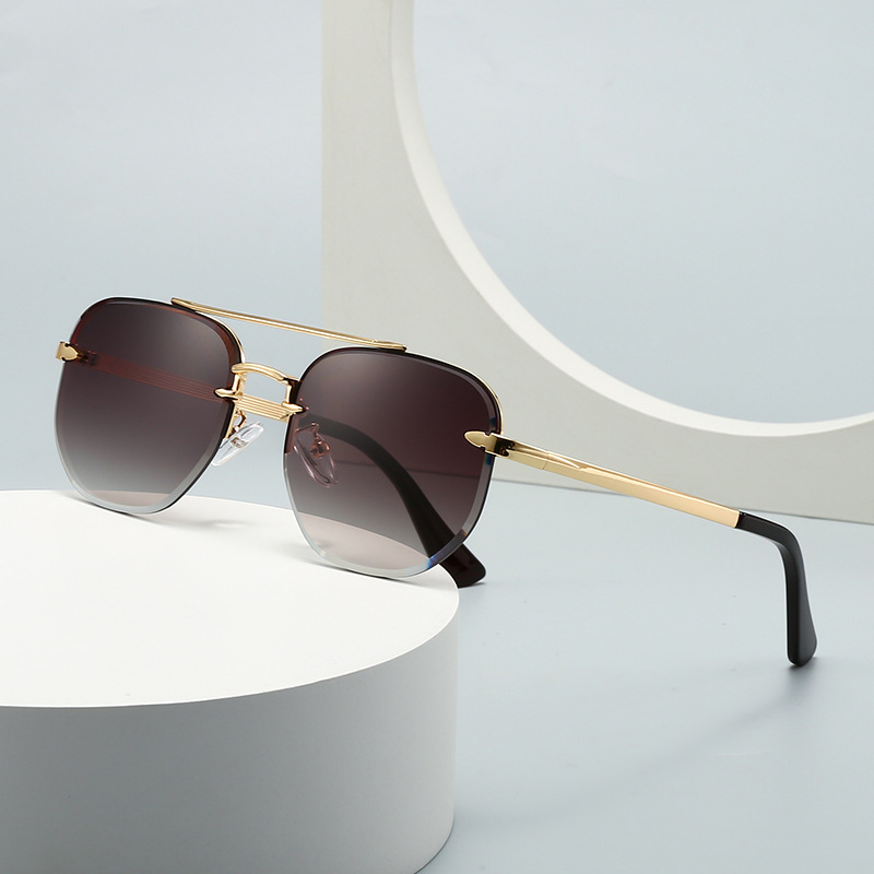 European and American Modern Retro Narrow Sunglasses High-End Women's Ins Style Sunglasses Versatile Trendyy Sunglasses 2456_voghion.com