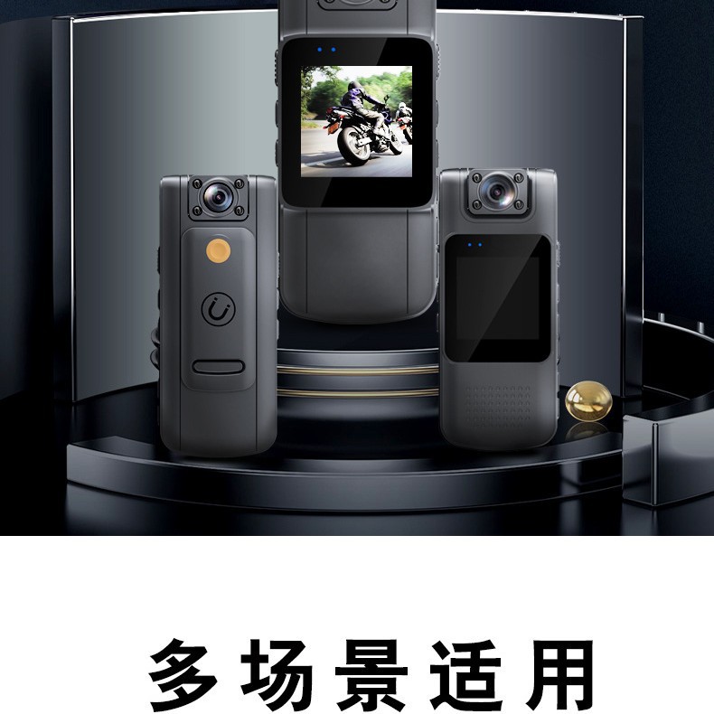 Foreign trade new wifi digital camera 1080 HD motorcycle handheld back clip HD field law enforcement recorder