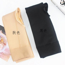 秋冬加绒加厚成人开裆打底裤免脱保暖锦纶高密一体裤女士性D