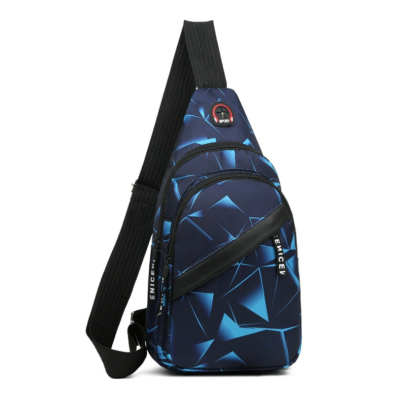Мужская сумка через плечо для отдыха, водоотталкивающий тренд Crossbody сумка, спортивная сумка, универсальная маленькая сумка, сумка через одно плечо, европейский стиль