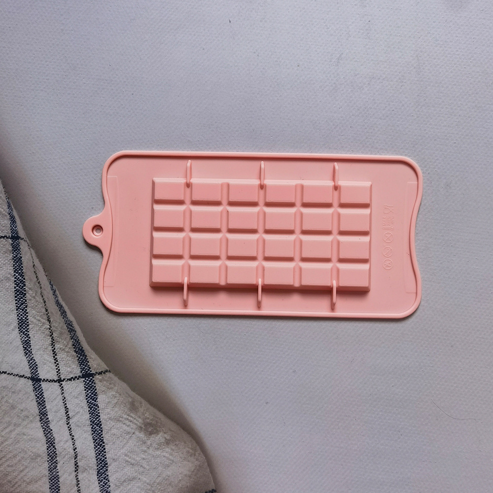 24 chocolate 465 galletas molde de silicona pastel helado pudín molde de postre jabón utensilios de cocción