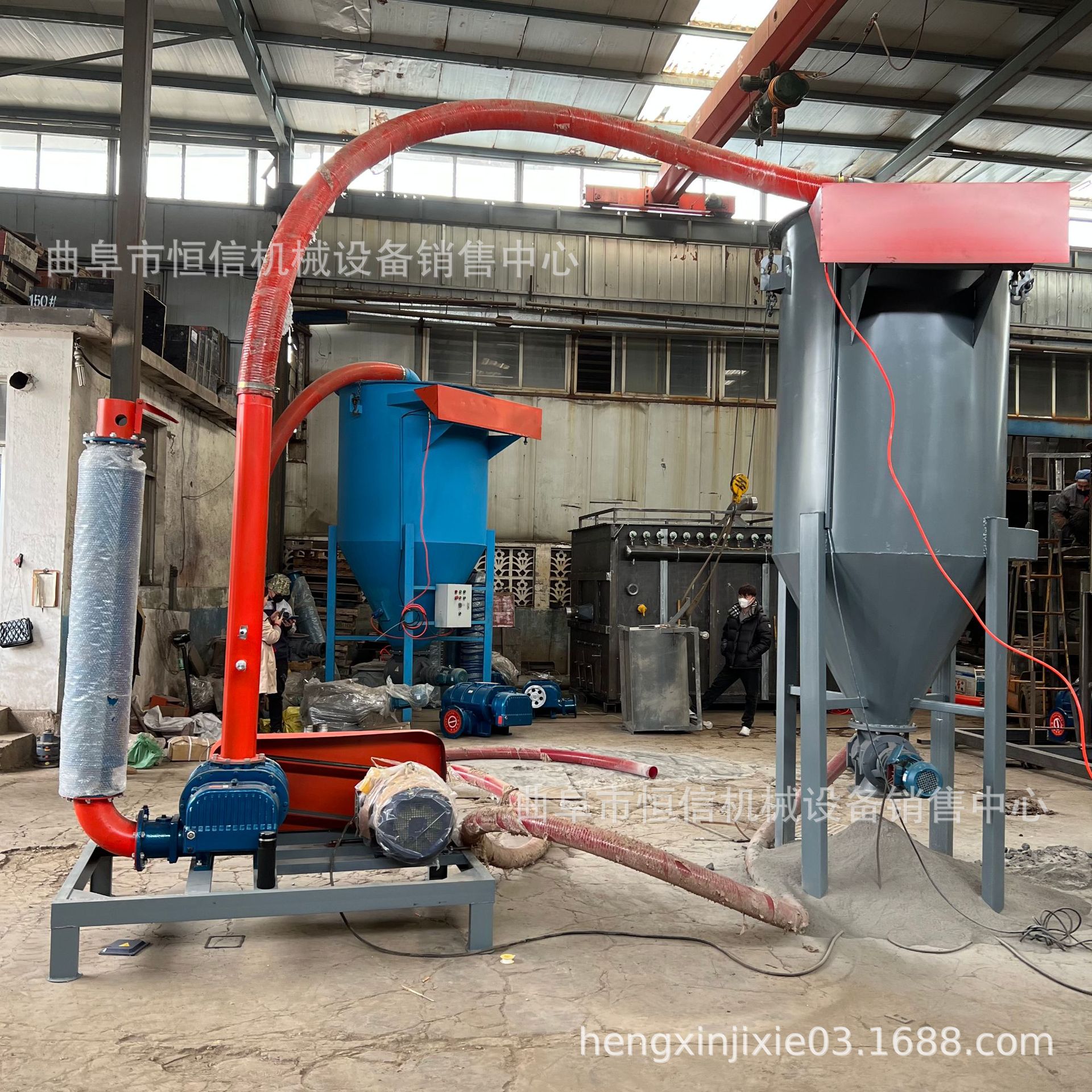 大吸力燃煤炉炉渣炉灰气力吸灰机zcjb 色母粉末装吨包小型吸料机