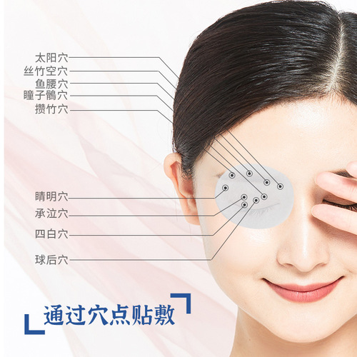 Baiyunshan Xingqun Mugwort Eye Protection Patch Mugwort Mugwort Leaf Eye Patch Youth Eye Patch Mugwort Vision Eye Patch