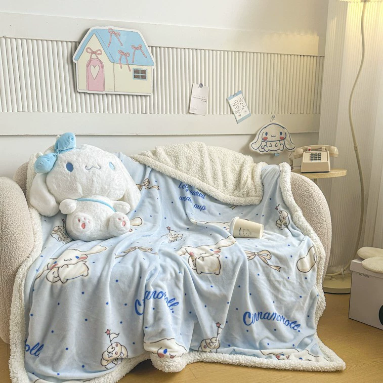 Multifunctional cartoon duvet for kindergarten, increased thickness