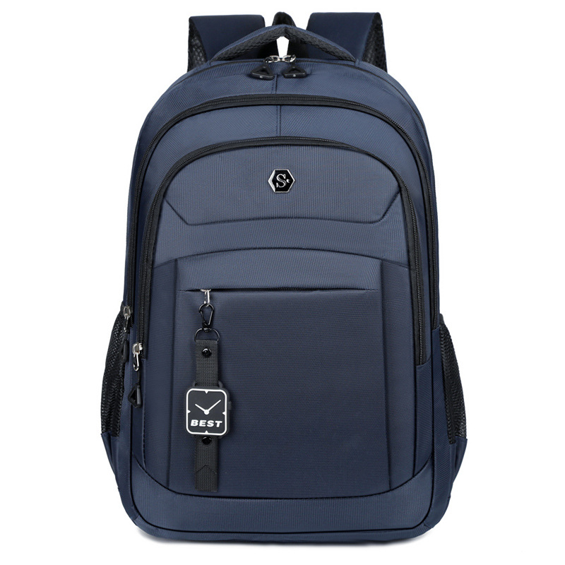 Mochila de estilo nuevo al por mayor, escuela secundaria, escuela secundaria, escuela de ocio, mochila de negocios de computadora de viaje simple y de gran capacidad