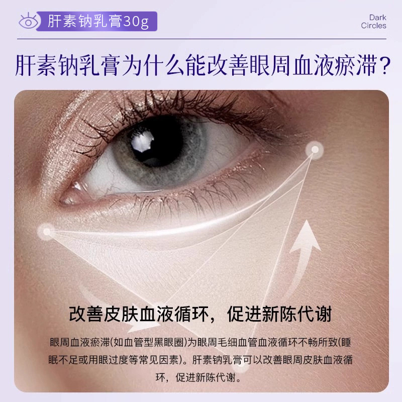 Su Xiuchen のヒアルロン酸ナトリウム クリームは、しわ防止、引き締め、目の袋の乾燥を改善し、目の周りに潤いを与えます。|undefined