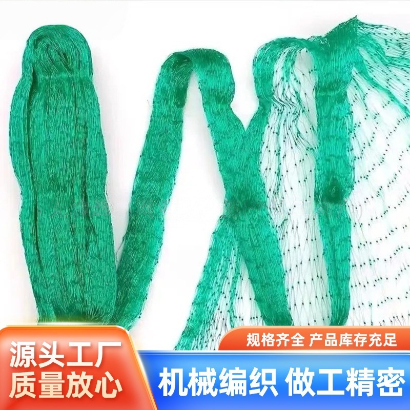 新款绿色菱形无结防鸟网葡萄苹果桃树阳台专用家用防护网果园