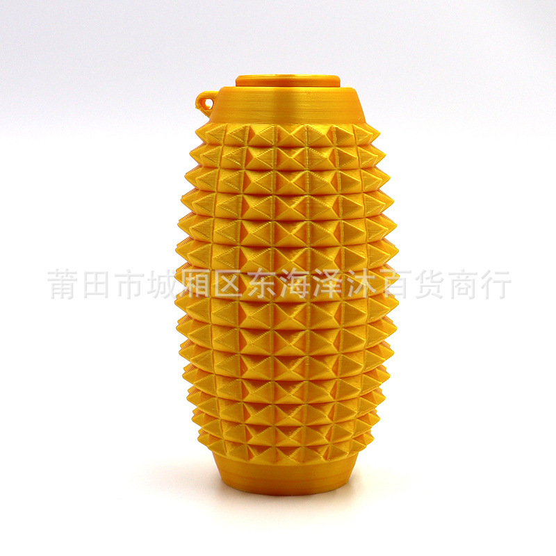 クロスボーダー 3D プリント Spiky Grippie Stim キーホルダーポータブル指先減圧マッサージキーホルダー|undefined