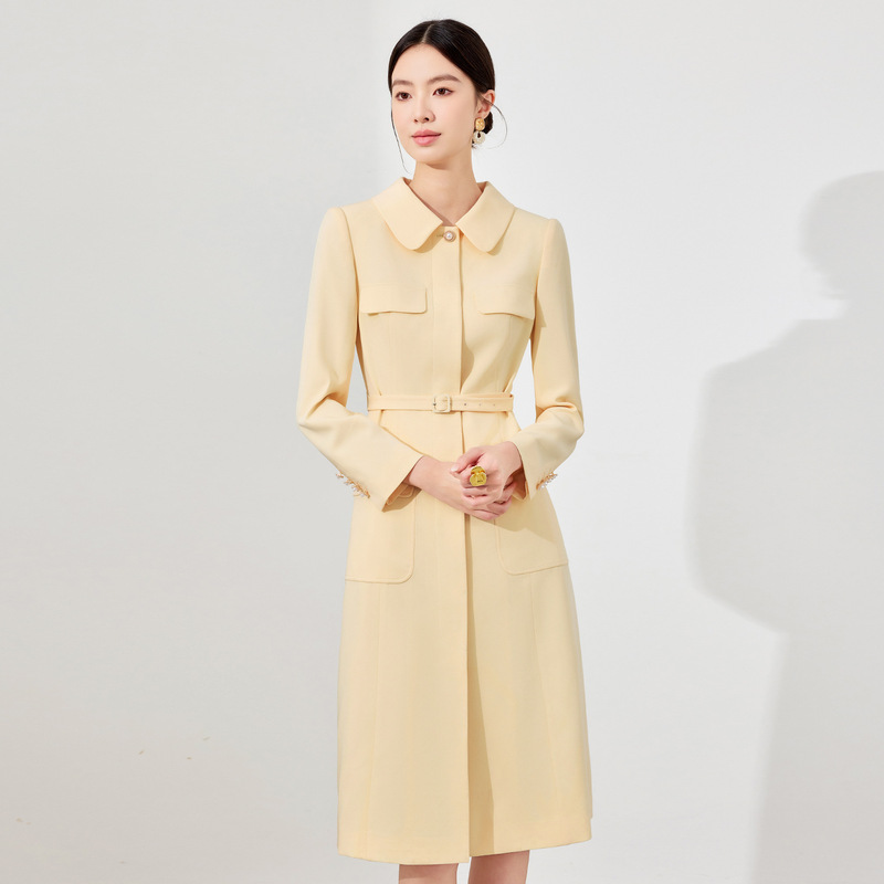 Formal Occasions, High-End Long-Sleeved Suit Dress for Women, New Autumn Style, Elegant, Fashionable, Professional Attire for Work