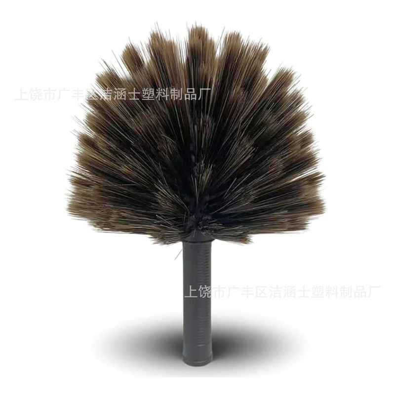 Cross-Border Spider Web Sharpened Hair Cleaning Brush Roof Sweeping Ceiling Extendable Adjustable Household Broom Dust Removal Brush